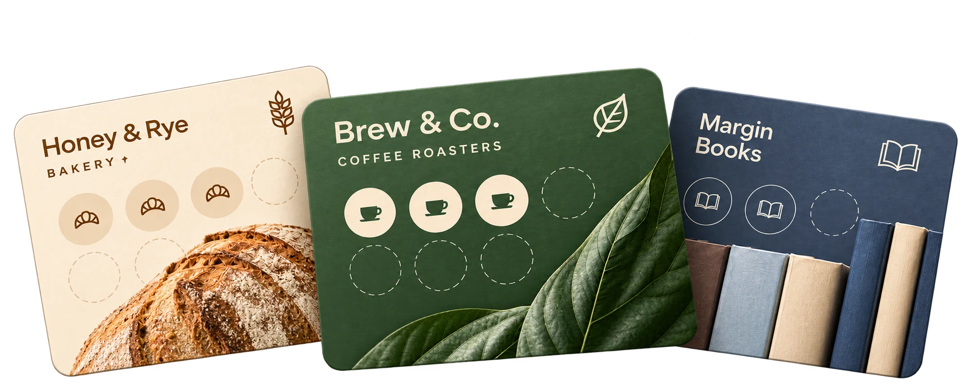 Branded loyalty cards in Apple and Google Wallet